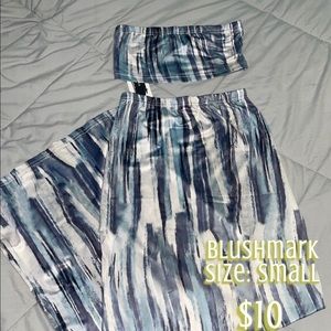 Hedy Kredeblo Blue Tie Dye Set